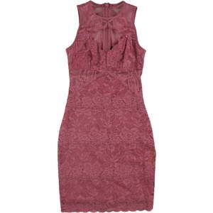 GUESS Womens Silvana Lace Bodycon Mini Dress-X-Small